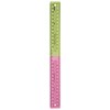 Helix Oxford Clash 30cm Folding Ruler - Pink