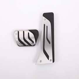No Drill Anti-slip Fuel Brake Stainless steel Pads Pedals Trim For G30 F22 F30 F31 F34 F32 F33 F36 F10 F25 F26 F15 F16 E70 E71