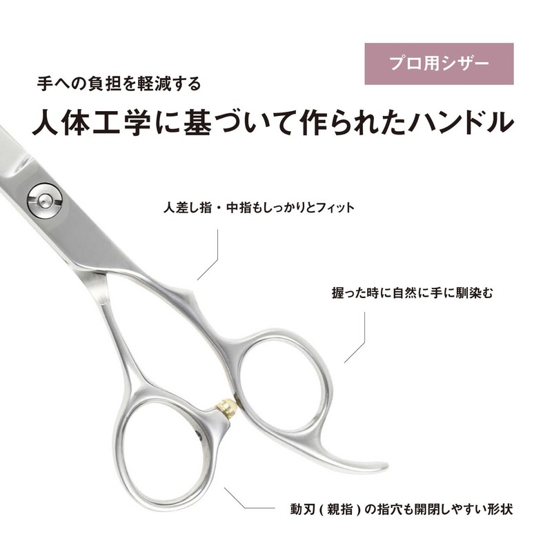 DEEDS GTZ Scissor Professional Japanese Shears Maker, 6.5 Inch, For