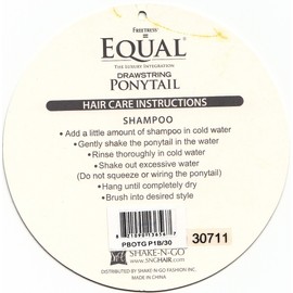 Drawstring Ponytail - Bohemian Twist Girl (P1B/30)