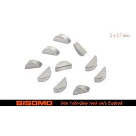 10 x Disc Spring 2 x 3.7 mm Crescent Moon for Crankshaft and Flywheel All Simson S50 S51 S70 S53 S83 SR50 SR80 KR51 SR4