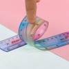 SacJkt 6 Pieces Flexible Ruler Set, Ruler 30cm Folding/Ruler 20cm