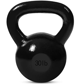 JFIT Kettlebell Weights Cast Iron, 30 LB