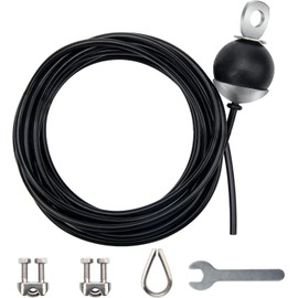 Fitness Pulley Cable 196 Inch, COITEK Adjustable Home Gym Cable Replacement for Pulley System, Heavy Duty Fitness Rope Machine Accessories