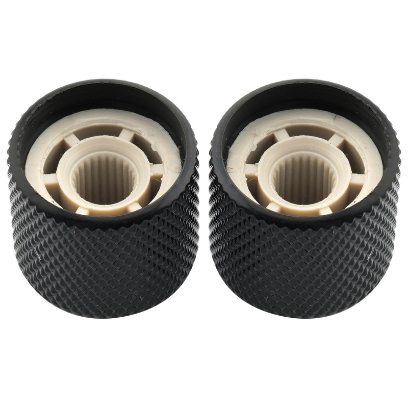 Musiclily Pro Inch Fine 24 Spline Steel Dome Knob with