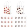 Lebaley 24PCS Clear Football Treat Bags with Handles - Football