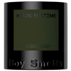 Hinoki Fantôme Scented Candles for Men and Women - 8.5 oz - Soy, Coconut Wax Candle Blend - Aromatic Candles for Home with Japanese Cypress, Jasmine and Smoked Amber - 50-Hour Burn - Cotton Wick