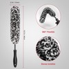Wuqazu 8PCS All-in-One Wheel & Tire Cleaning Kit - 360°