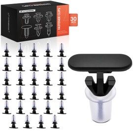 A-Premium 30PCS Nylon Weatherstrip Retainer Clips Compatible with Volkswagen Golf, Vento - For 7.5mm Hole