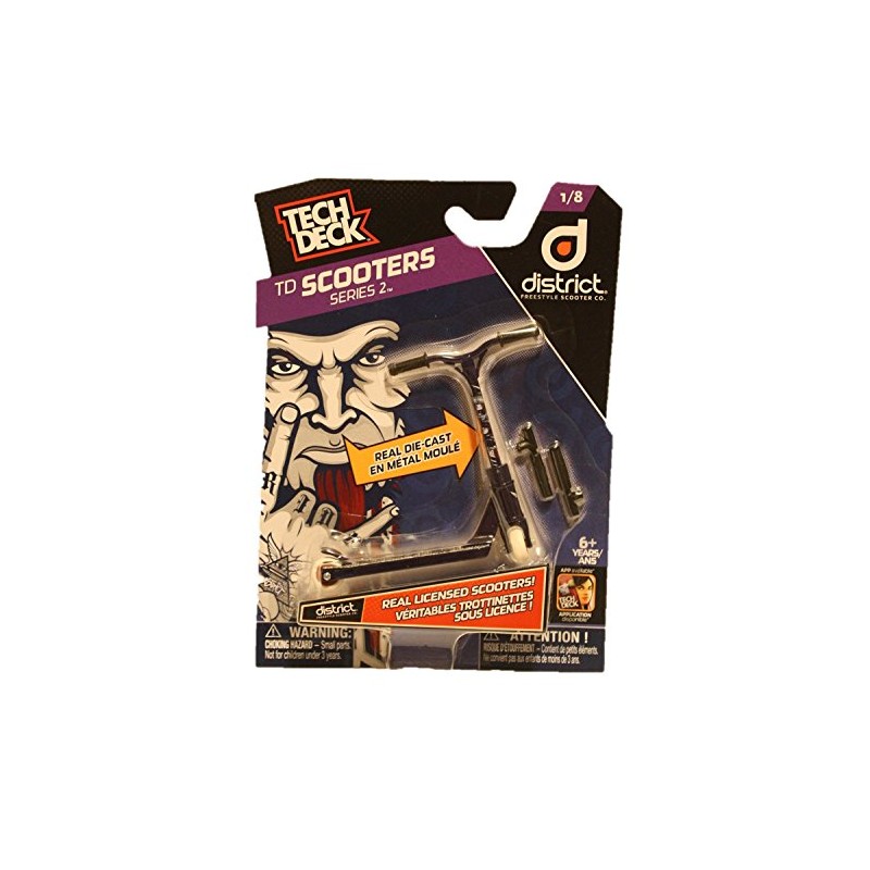 Tech Deck TD Scooters Series 2 District Freestyle Scooter Co.