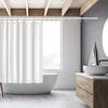 Cisolen 40 pieces curtain ring with clips, curtain rings, stainless