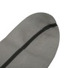 2pcs Front Door Panel Armrest Cover Black Artificial Leather Replacement