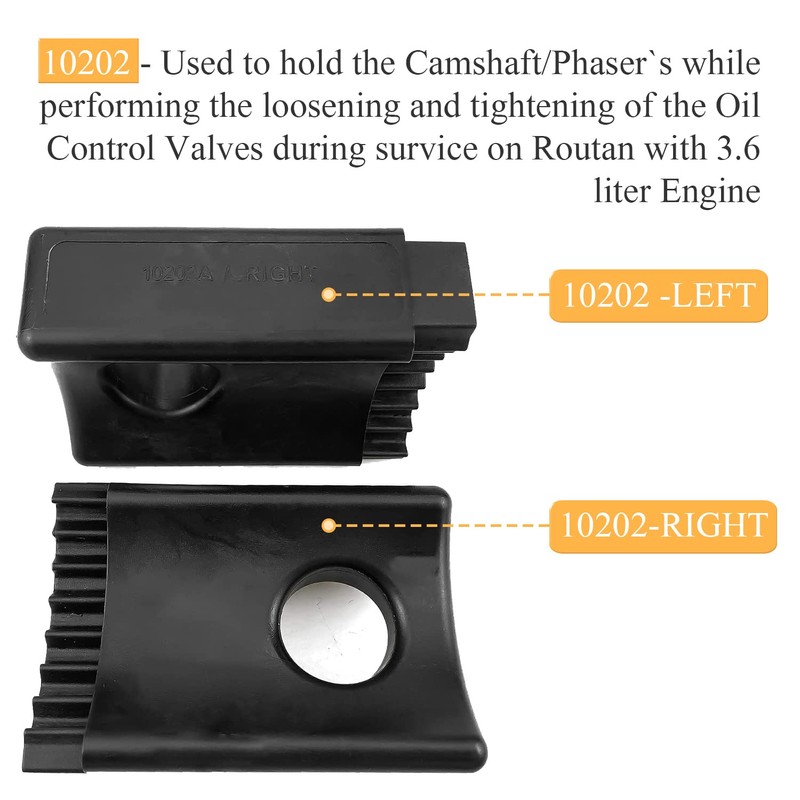 Mekar Camshaft Phaser Timing Chain Lock Tool Kit Set Compatible