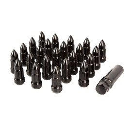 Rugged Ridge | Wheel Lug Nut, 23 Piece, 1/2x20, Bullet Style, Black | 16715.25