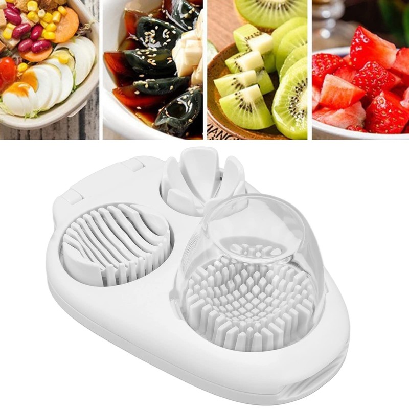 Egg Cutting Tool, Egg Cutter, Grape Cutter, Egg Slicer, 3