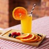 Black Striped Paper Straws, Pack of 100 Disposable Black &