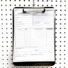 Officemate Magnetic Clipboard with Low Profile Clip, Black, Recycled Plastic