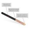 UorPoto Eye Makeup Brush Set Round 6Pcs Professional Concealer Eyeshadow