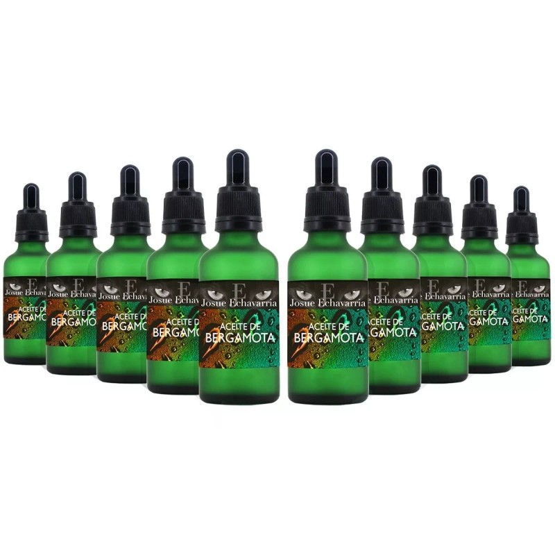 Josue Echavarria 10 Frascos Aceite Bergamota Josue Echavarria 500ml Mayoreo