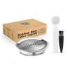 RECAFIMIL Reusable Coffee Capsule, Refillable Espresso Capsule, Stainless Steel, Compatible
