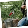 KOMBIUDA Sturdy Fish Rod Holder for Ground Portable Bank Fishing