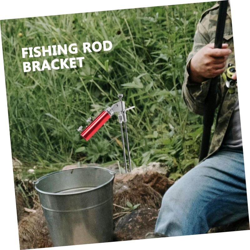 KOMBIUDA Sturdy Fish Rod Holder for Ground Portable Bank Fishing