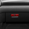 Car Sticker Carbon Fiber Co-Pilot Seat Storage Box Handle Decal