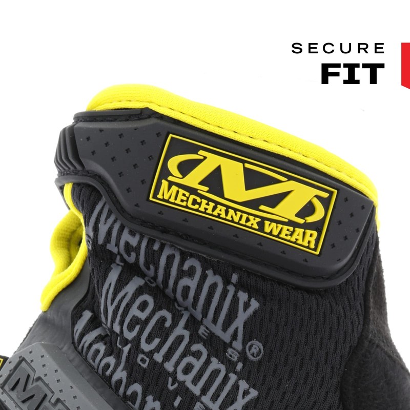 Mechanix Wear - M-Pact Work Gloves (Large, Yellow)
