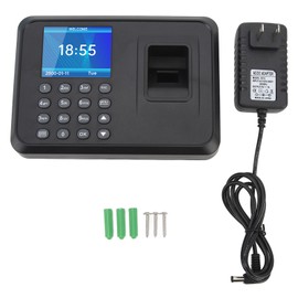 Fingerprint Attendance Machine Efficient Management Employee Checking in Recorder  100‑240V
