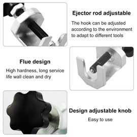 xnyker Car Windscreen Wiper Arm Puller Arm Removal Steel Car Self Windscreen Wiper Arm Puller Terminal Bearing Removal Hand Repair Tool Universal Wiper Arm Puller Tool