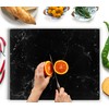 Kitchenville Glass Cutting Board 20”x16”: Tempered Glass Kitchen Counter Protector