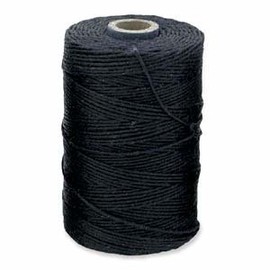 Irish Waxed Linen Cord 4 Ply 1 Spool NAVY BLUE 420015