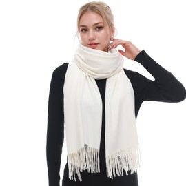 RIIQIICHY Scarf for Women Scarves and Wraps Winter Warm Pashmina Shawl for Cold Weather