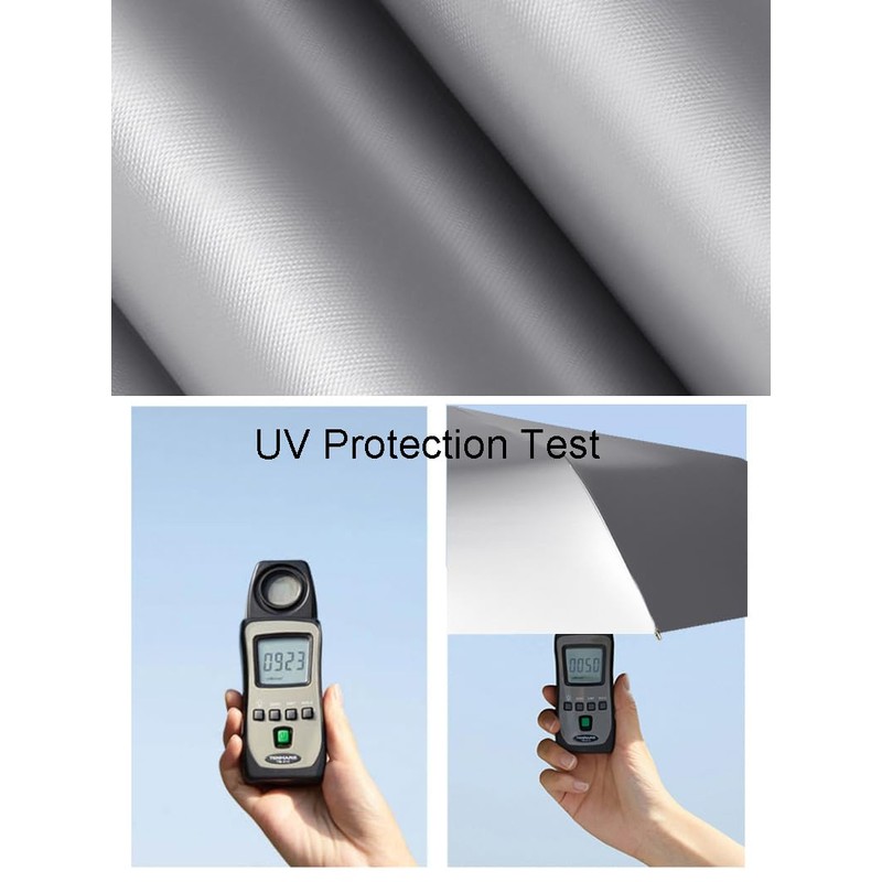 ThreeH UV Umbrella Sun Protection UPF 50+ Compact Travel Umbrella