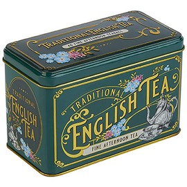 New English Teas Vintage Victorian Tea Tin with 40 English Afternoon teabags