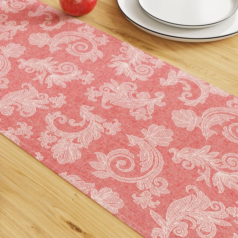Encasa Dining Table Runner for 8 seater I Size 32x240