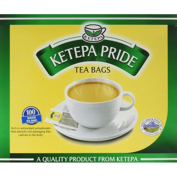Ketepa Pride Standard Pack, 200g, 100 Tagged Teabags