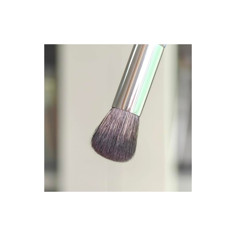 Vela.Yue Brocha de Maquillaje de Doble Punta para Base y