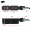 Micro Mini Turn Signal Rear LED Light with Tail Light