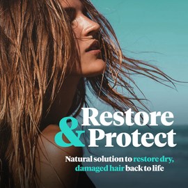 REVIV3 PROCARE Mend Hair Repair Mask – Deeply Moisturizing Keratin Mask for Dry & Damaged Hair – Color Safe Hair Mask – Hair Color Mask Prevents Split-Ends & Breakage – For All Hair Types (12.1 oz)