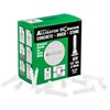 TOGGLER ALLIGATOR AF6 Flanged Anchor, Polypropylene, Made in US, For