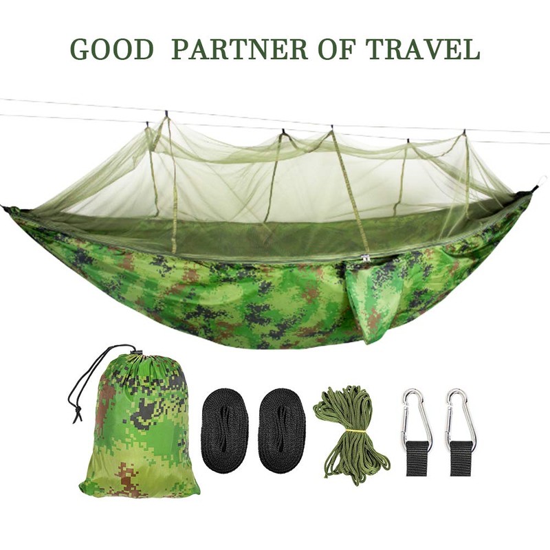 ValueHall Camping Hammock with Mosquito Net Ultralight Single and Double