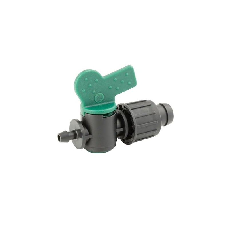 Drip Depot Economy 5/8" Tape Take-Off Adapter Valve - Barb