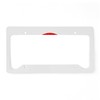 CafePress Rubber Ink Stamp Nevada Aluminum License Plate Frame, License