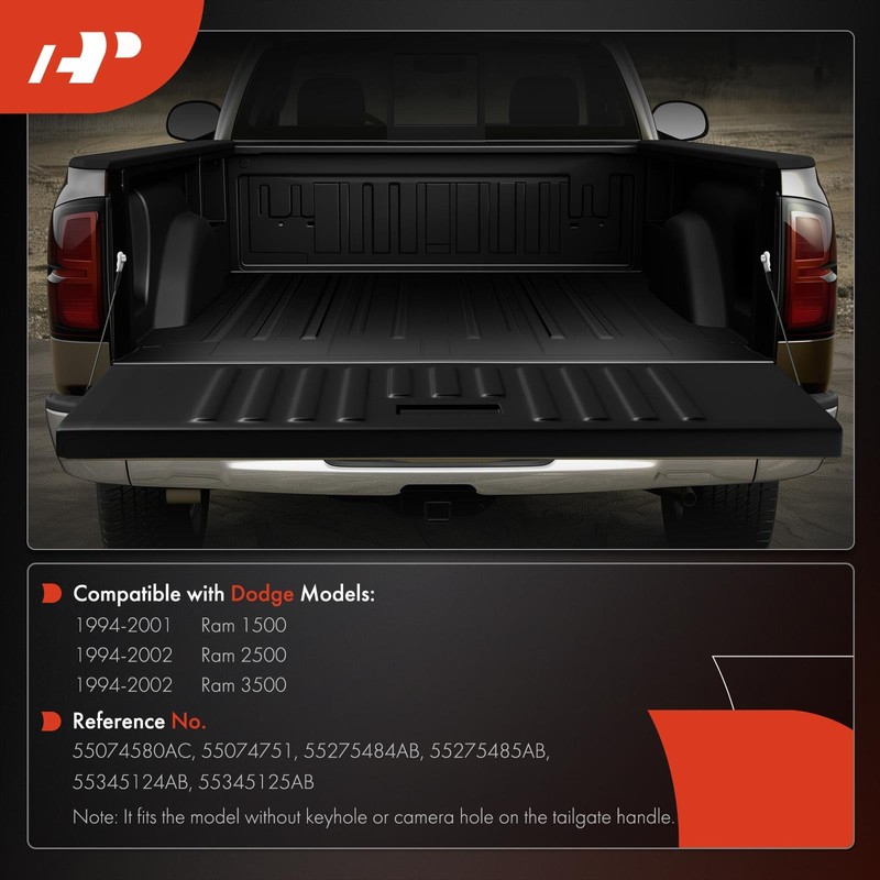 A-Premium 23-PC Tailgate Hardware Rebuild Kit with Bolts Compatible with