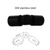 Window Corner Curtain Rod Connector Set of 2, Adjustable Heavy