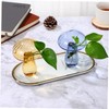 Mipcase 2 Pcs Mushroom Glass Vases Creative Hydroponics Plant Containers