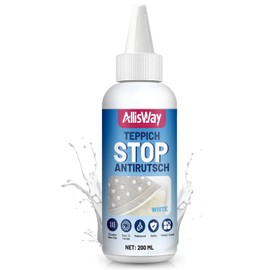 Liquid Non-Slip Mat, Carpet Fixation, Non-Slip Protection Liquid for Carpets, Non-Slip Stop, Carpets Slip Stop, Suitable for Carpets, Bathrooms and Other Scenes 200 ml