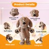 Puppet Pals 10” Plush Brown Dog Hand Puppet – Soft