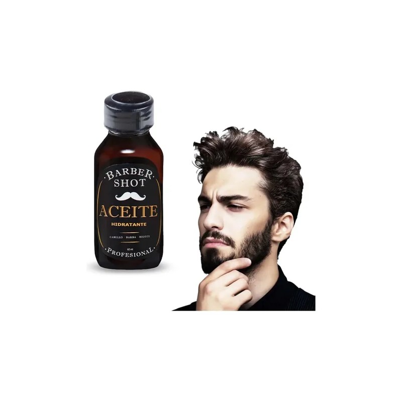 Aceite De Bergamota Hidratante Para Cabello Barba Y Bigote